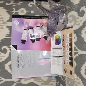 New Bombshell Beiges by Paul Mitchell the demi color swatches.